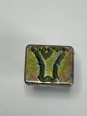 Leather Stamp Y Tandy Craftool Alphabet Single Replacement Letter Size 1 Inch